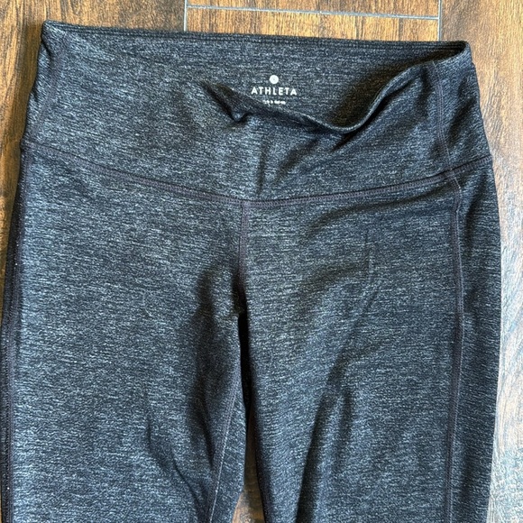 Athleta Leggings.  Black/gray Size S (F22) - Picture 3 of 8